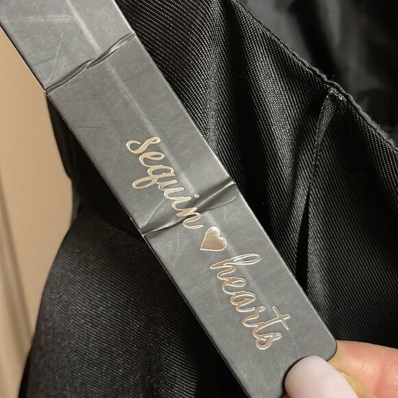 RACERBACK Ball Prom Gown Mikado Special Event Size 11 by Sequin Hearts NWT - Picture 9 of 16